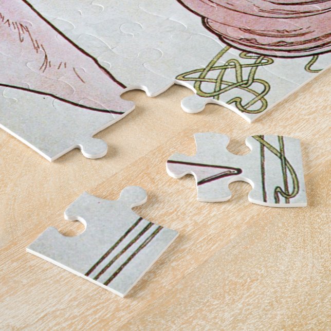 Alphonse Mucha Dance Pussel (Sidan)