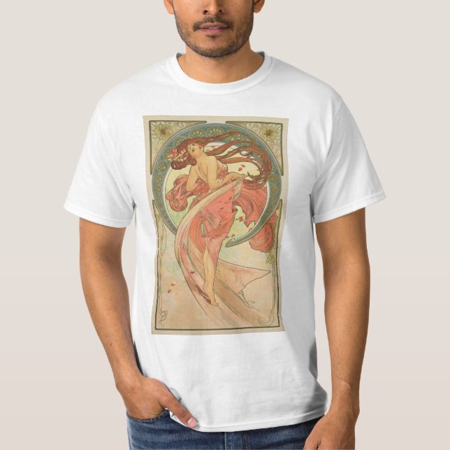 Alphonse Mucha - Dance T Shirt (Framsida)