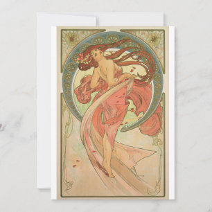 Alphonse Mucha - Dance Tack Kort