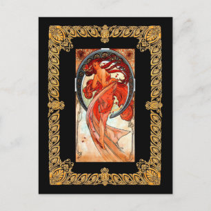 Alphonse Mucha - Dance Vykort