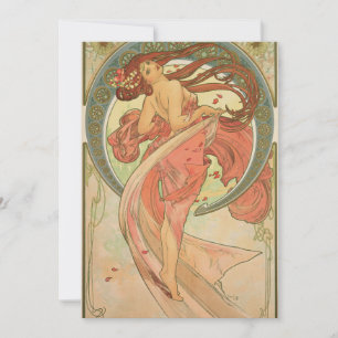 Alphonse Mucha - dans Julkort
