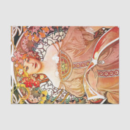Alphonse Mucha Daydröm Blommigt Vintage Art nouvea