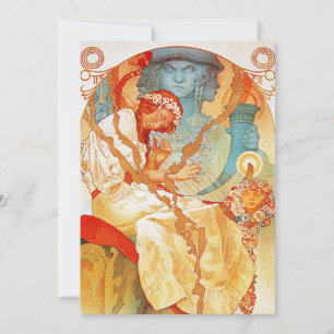 Alphonse Mucha de Slav episka inbjudningarna Inbjudningar