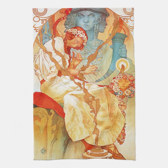 Alphonse Mucha den Slav episka kökshandduken Kökshandduk (Vertikal)
