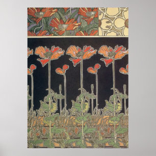 Alphonse Mucha Documents Décoratifs GalleryHD Poster