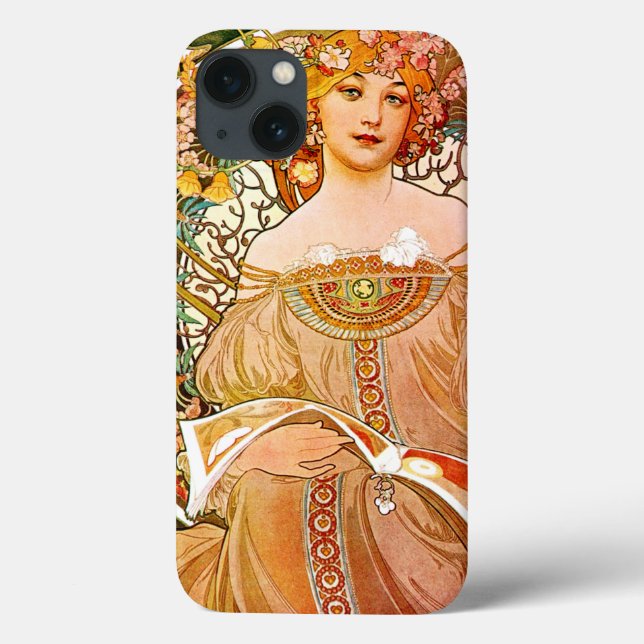 Alphonse Mucha Dreaming (Reverie) (Baksida)