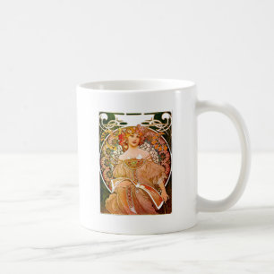 Alphonse Mucha Dreaming (Reverie) Kaffemugg