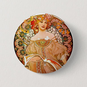 Alphonse Mucha Dreaming (Reverie) Knapp