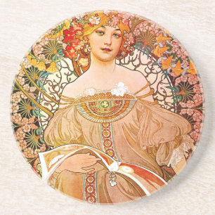 Alphonse Mucha Dreaming (Reverie) Underlägg
