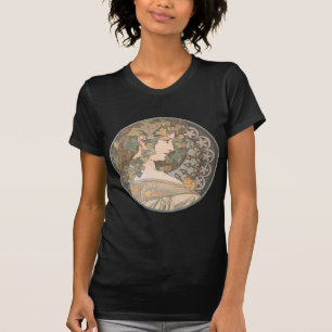 Alphonse Mucha - Erin T Shirt