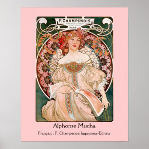 Alphonse Mucha F. Champenois Poster
