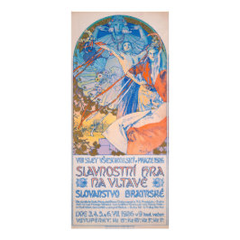 Alphonse Mucha for Sokol Festival (1926) Fototryck
