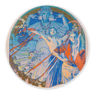 Alphonse Mucha for Sokol Festival (1926) Knopp