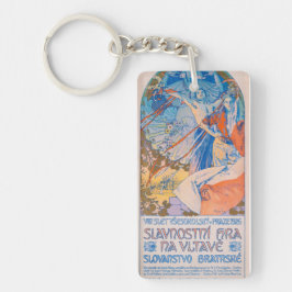 Alphonse Mucha for Sokol Festival (1926) Nyckelring