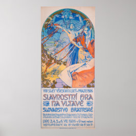 Alphonse Mucha for Sokol Festival (1926) Poster