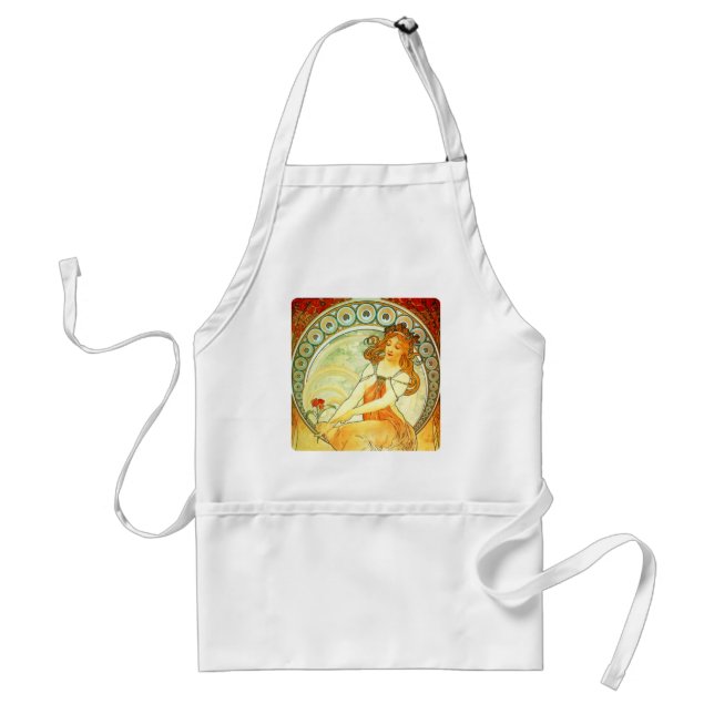 Alphonse Mucha Förkläde (Framsidan)