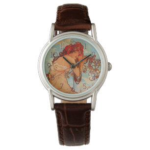 Alphonse Mucha, Four Seasons, Summer Armbandsur