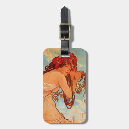 Alphonse Mucha, Four Seasons, Summer Bagagebricka