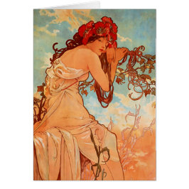 Alphonse Mucha, Four Seasons, Summer OBS Kort