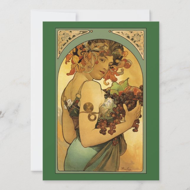 Alphonse Mucha Fruit Painting (Framsida)