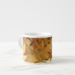 Alphonse Mucha Fruit Painting Espressomugg