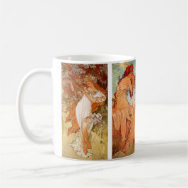 Alphonse Mucha, fyra säsonger Kaffemugg
