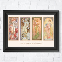 Alphonse Mucha, fyra säsonger