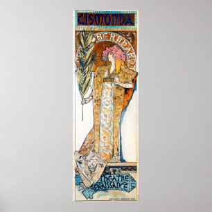 Alphonse Mucha Gismonda affisch