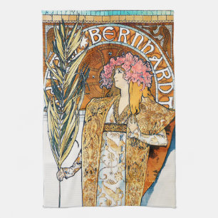 Alphonse Mucha Gismonda kökshandduk