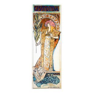 Alphonse Mucha Gismonda Print Fototryck