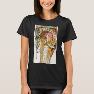 Alphonse Mucha Gismonda T-tröja Tee Shirt