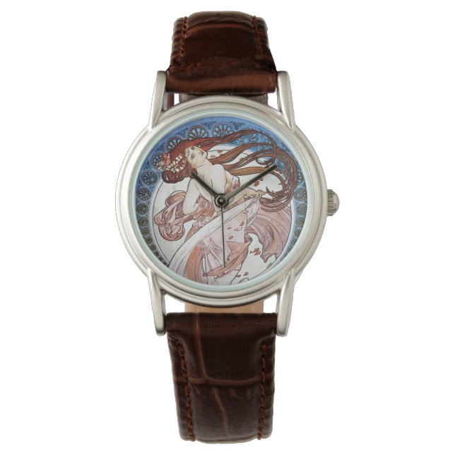 Alphonse Mucha Goddess Armbandsur (Framsida)