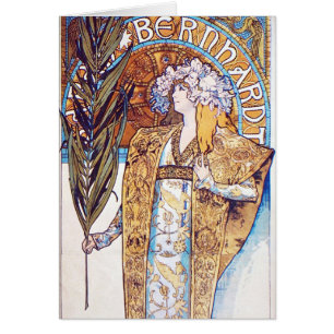 Alphonse Mucha Goddess OBS Kort