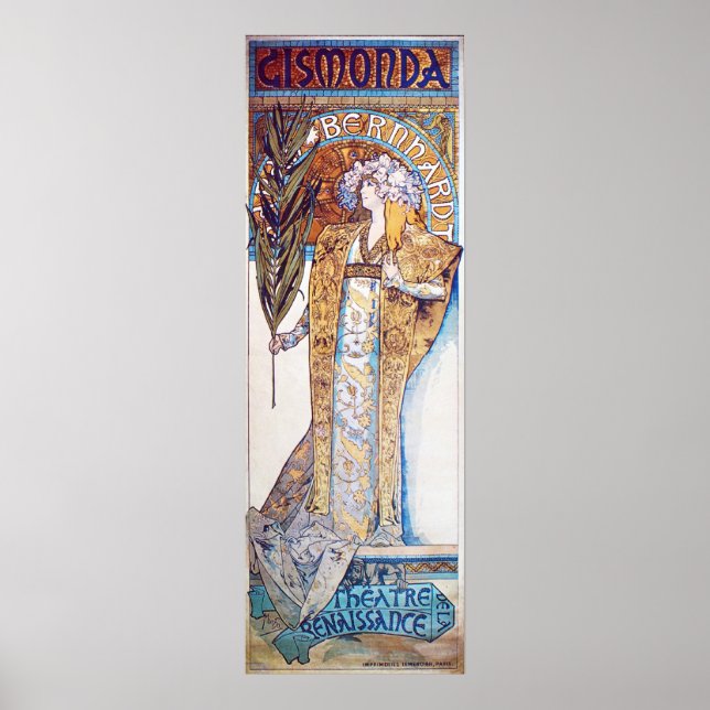 Alphonse Mucha Goddess Poster (Framsidan)