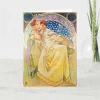 Alphonse Mucha-gudinna