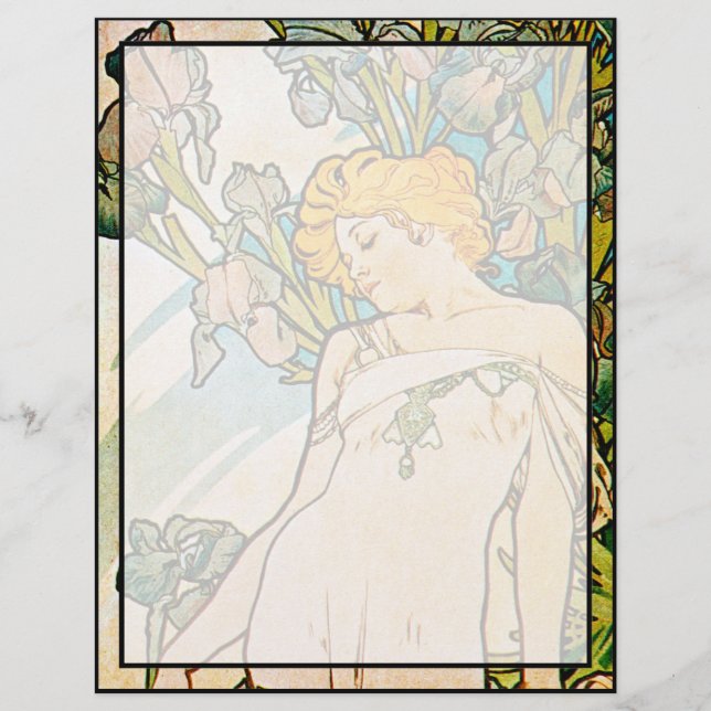Alphonse Mucha - Iris WB (Framsida)