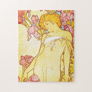 Alphonse Mucha Irispussel Pussel