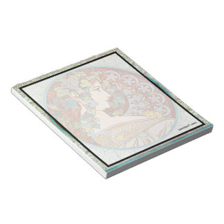 Alphonse Mucha Ivy Anteckningsblock