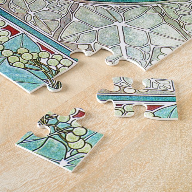 Alphonse Mucha Ivy Pussel (Sidan)