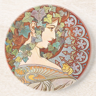Alphonse Mucha Ivy Underlägg Sandsten