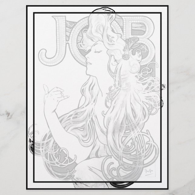 Alphonse Mucha JOB ISOGS (Framsida)