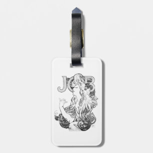 Alphonse Mucha JOB ISOGS Bagagebricka