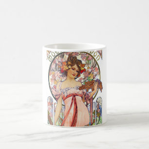 Alphonse Mucha Kaffemugg