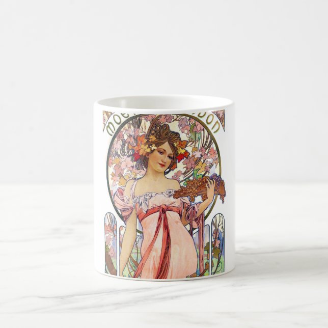 Alphonse Mucha Kaffemugg (Center)