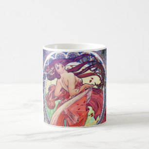 Alphonse Mucha Kaffemugg