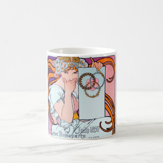 Alphonse Mucha Kaffemugg (Center)