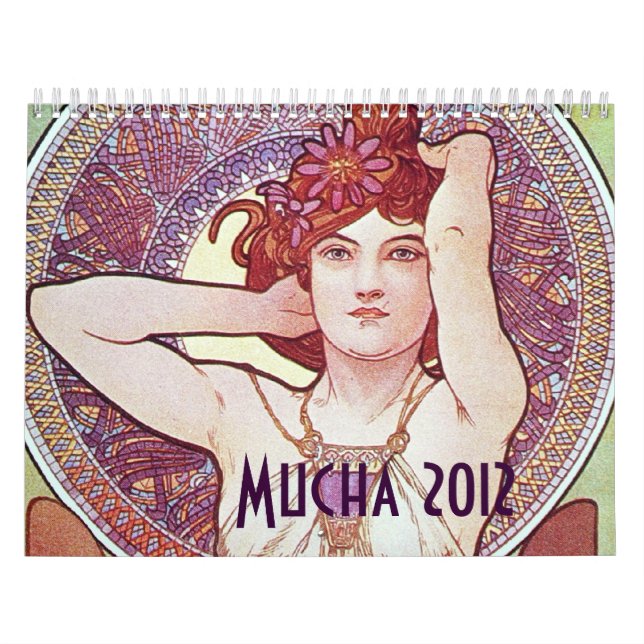 Alphonse Mucha Kalender (Omslag)