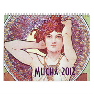 Alphonse Mucha Kalender