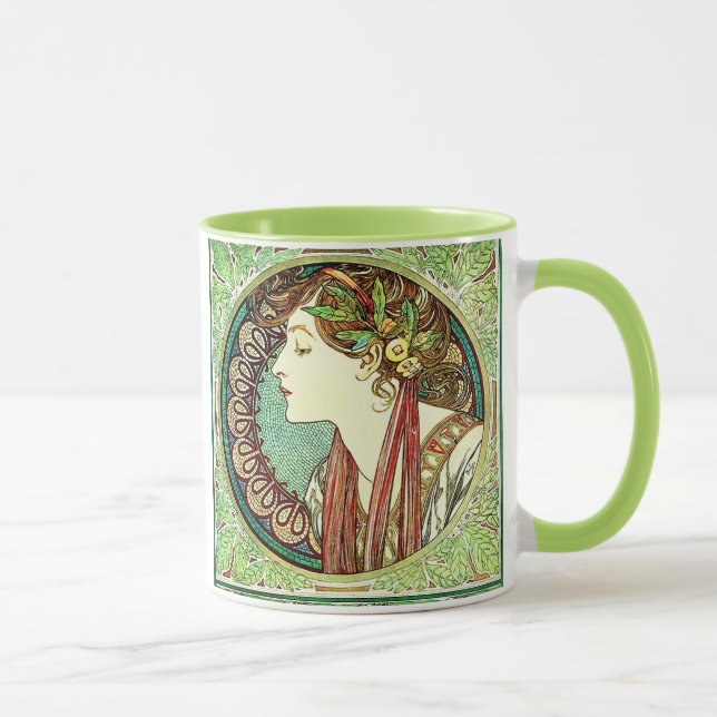 Alphonse Mucha lagrarmugg Mugg (Höger)
