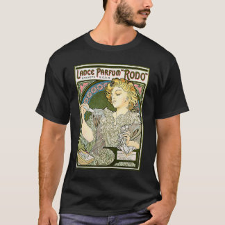 Alphonse Mucha Lance Parfum Rodo, Nouveau Fine T Shirt